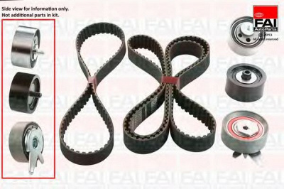 FAI AUTOPARTS tbk336 -  Комплект ремня ГРМ
